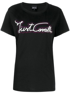 Just Cavalli футболка с логотипом