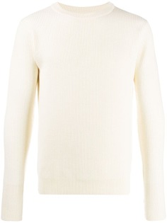 Barena джемпер с круглым вырезом в рубчик