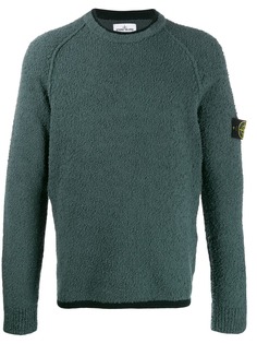 Stone Island джемпер с длинными рукавами и нашивкой-логотипом