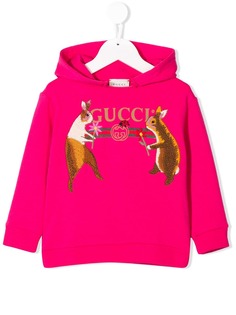 Gucci Kids худи с принтом