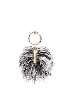 Rosantica сумка-браслет Clio с перьями
