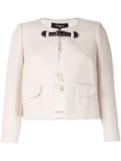 Paule Ka укороченный жакет с пряжкой