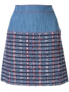 Paule Ka трикотажная юбка в клетку