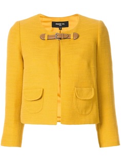 Paule Ka укороченный жакет с пряжкой