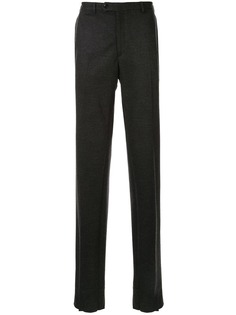 Brioni брюки кроя слим со складками