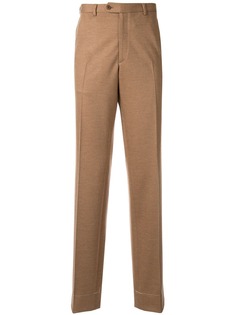 Brioni брюки прямого кроя со складками