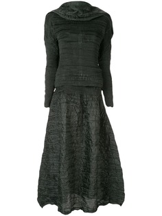Issey Miyake Pre-Owned комплект из юбки и худи