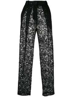 Magda Butrym lace patterned trousers