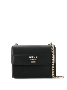 DKNY сумка с ремнем-цепочкой и монограммой