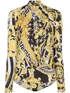 Versace боди Savage с принтом Barocco