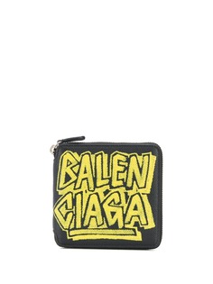 Balenciaga кошелек Graffiti Ville
