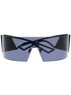 Dior Eyewear массивные солнцезащитные очки