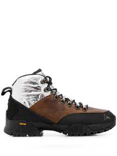 ROA ботинки в стиле колор-блок