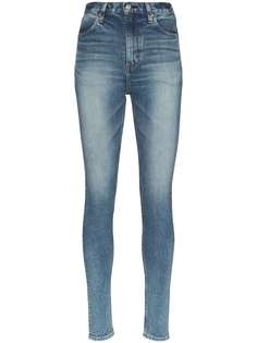 Hyke faded slim-fit jeans