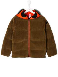 Ai Riders On The Storm Kids padded hooded coat