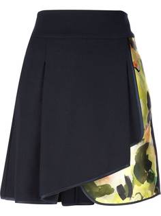 Harvey Faircloth pleated floral skirt