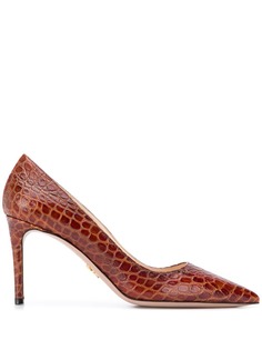 Prada embossed pumps