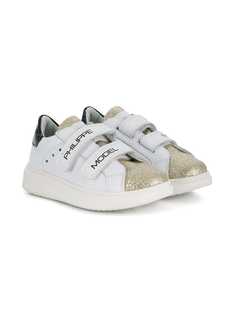 Philippe Model Kids Granville touch strap sneakers