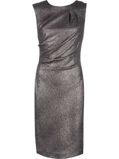 Alberto Makali metallic midi dress