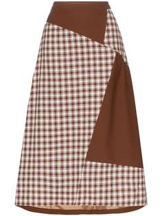 Rejina Pyo юбка миди в клетку