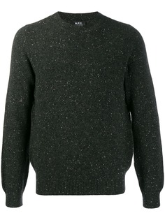 A.P.C. джемпер Cavan с круглым вырезом