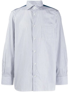 Junya Watanabe MAN рубашка в технике пэчворк