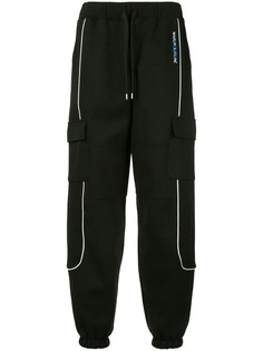 Ader Error спортивные брюки Maison Kitsuné x Ader error layout track trousers