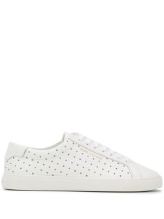 Saint Laurent кеды Andy с заклепками