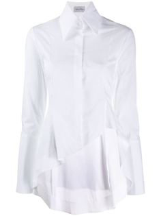 Balossa White Shirt oversized collar shirt