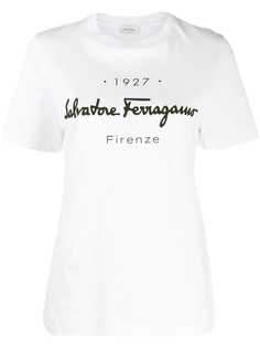 Salvatore Ferragamo logo print T-shirt