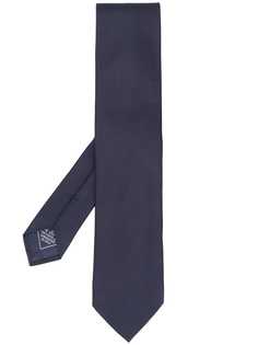 Brioni галстук с вышивкой