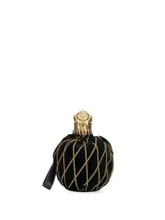 Moschino клатч с декором в виде головы льва