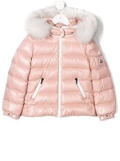 Moncler Kids пуховик с капюшоном