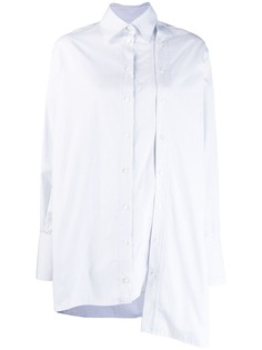 Rokh полосатая рубашка с двойной планкой