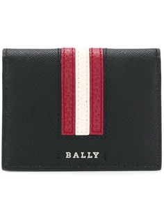 Bally кошелек с полосками и логотипом