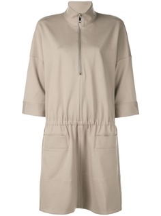 Tibi платье с эластичным поясом и молнией