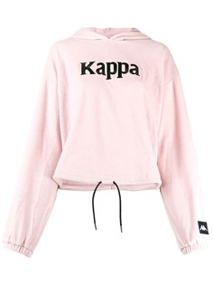 Kappa толстовка с капюшоном на шнурке и логотипом
