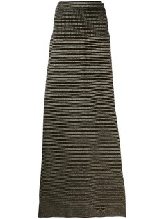 Yves Saint Laurent Pre-Owned юбка макси 1970-х годов