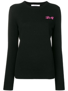 Derek Lam 10 Crosby джемпер с узором интарсия