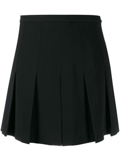 Red Valentino плиссированная мини-юбка