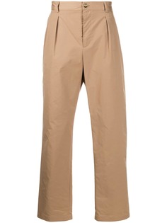 Valentino straight let pleated trousers