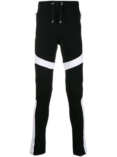 Balmain спортивные брюки с контрастными вставками