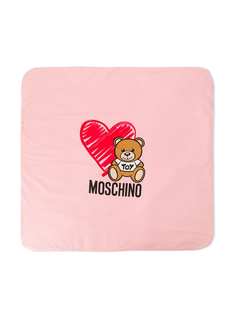 Moschino Kids одеяло с логотипом