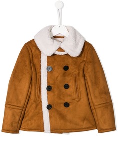 Dsquared2 Kids двубортная дубленка