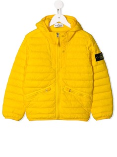 Stone Island Junior пуховик на молнии