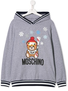 Moschino Kids худи с логотипом