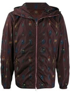 Alexander McQueen бомбер с принтом