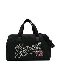 Dolce & Gabbana Kids дорожная сумка с принтом Royal