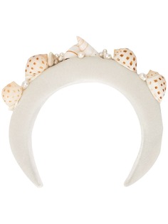 Wald Berlin shell-embellished hairband