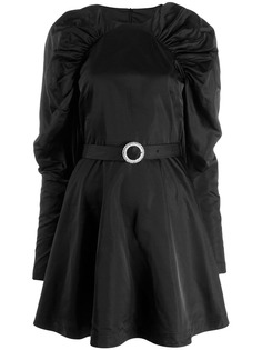 Rotate belted waist dress